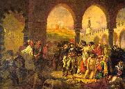 Baron Antoine-Jean Gros Napolean at Jaffa oil painting on canvas